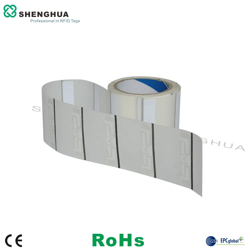 1000 шт/рулон пассивный RFID 860-960MHz низкая стоимость бумажная наклейка тег