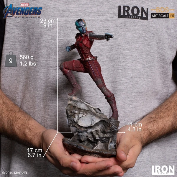 IRON Studio 1/10 Мстители 4 Туманность коллекция Гараж Комплект статуя для фанатов подарок на праздник