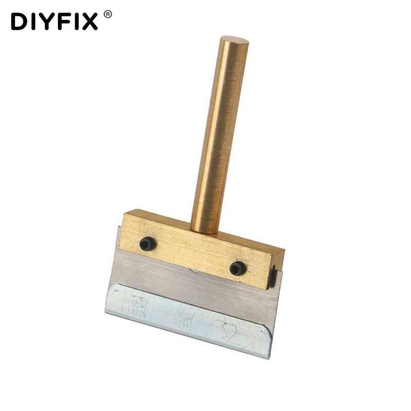 Инструмент для очистки клея DIYFIX UV 60 Вт T наконечник паяльника с лезвием Удаляет