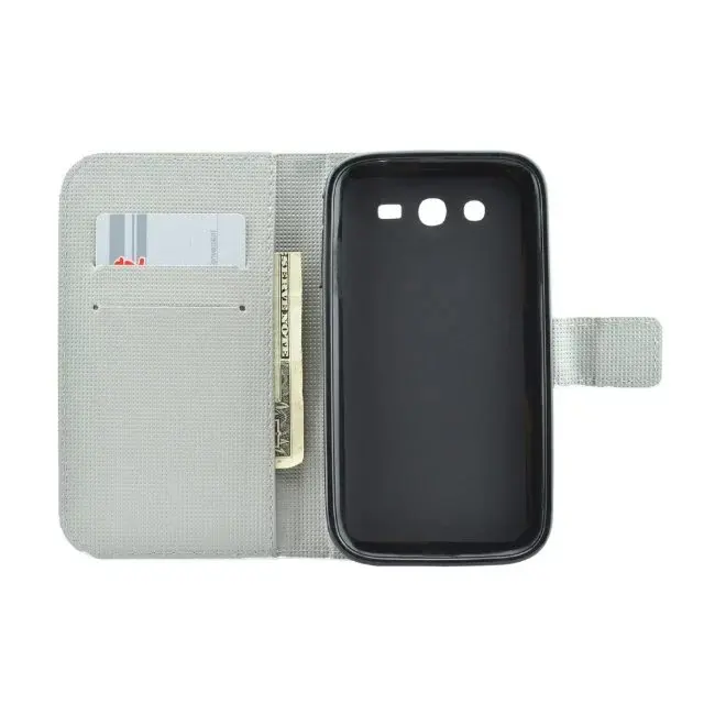 Кожаные чехлы-книжки для samsung Galaxy Win Duos i8552 GT-i8550 i8558 i8552 Гранд Quattro задняя крышка чехол для телефона Obal крыть Fundas