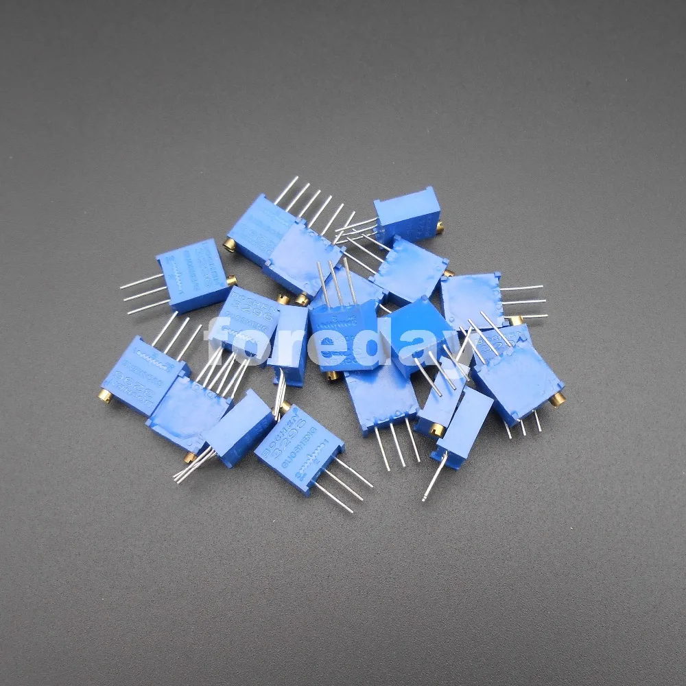 20 шт X 3296W 3296 регулируемый потенциометр 10R 50R 100R 200R 500R 1K 2K 5K 10K 20K 50K 100K 200K 500K 1M 2M * FD645