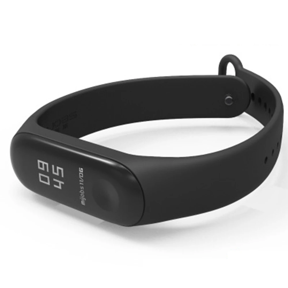 Браслет для Xiaomi Mi Band 3 4 спортивные часы с ремешком силиконовый ремешок браслет