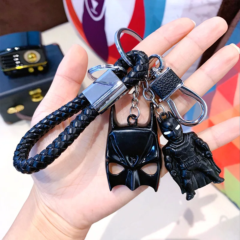 Новинка Marvel Мстители брелок Капитан Америка Бэтмен Брелок с Железным человеком брелки Прямая поставка