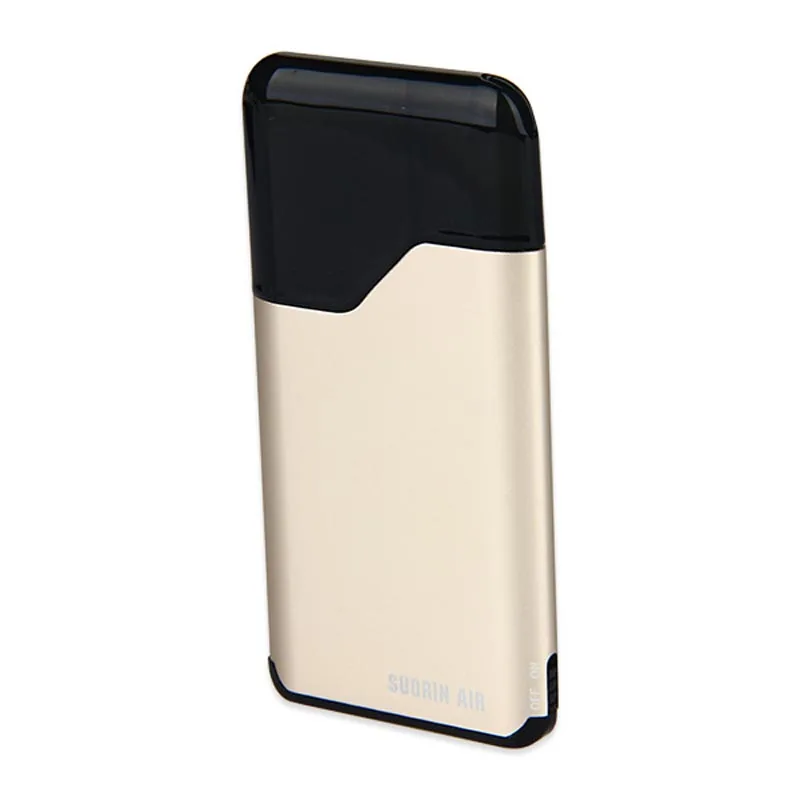Комплект Suorin Air Plus с аккумулятором 930 мАч и 3,5 мл pod VS Suorin Air Kit, аккумулятор 400 мАч и 2 мл pod vs Minifit/Drag nano/ - Цвет: Gold Air  Kit