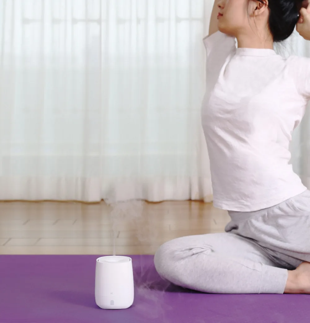 Xiaomi mijia HL Портативный USB мини воздушный диффузор для ароматерапии и увлажнитель 120 мл тихий ароматический туман, 7 светильник, цвет, для дома и офиса
