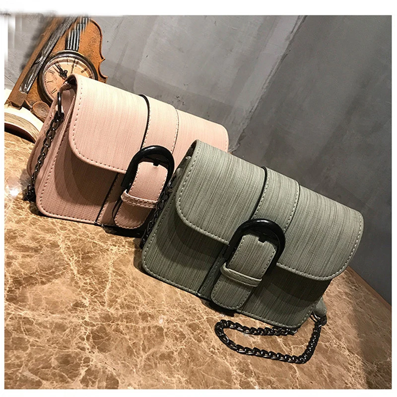 

Fashion women's Handbags Cloth Belt Chain Shoulder Bag Small Flap Single Shoulder Messenger Crossbody Bag Ladies Chain Bag