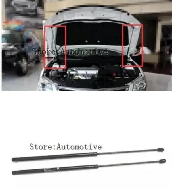 

2pcs Front Bonnet Hood Gas Charged Gas Struts Lift support For Toyota Camry Sedan 2007 2008 2009 2010 2011