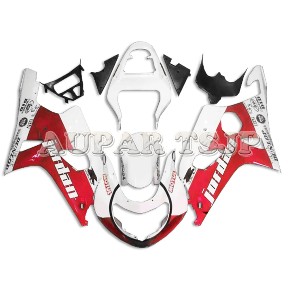 

Injection Mold Sportbike Fairing Kit White Red Hulls For Suzuki GSXR1000 K1 K2 2000 2001 2002 00 01 02 Bodywork Kit Bike Panels