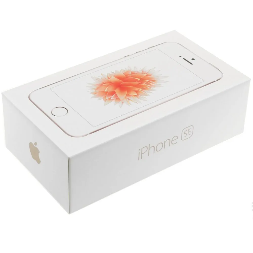 Б/у разблокированный Apple iPhone SE, определение отпечатка пальца двухъядерный 4 аппарат не привязан к оператору сотовой связи смартфон 2 Гб Оперативная память 16 Гб/64/128 ГБ Встроенная память за счет сканера отпечатков пальцев мобильного телефона