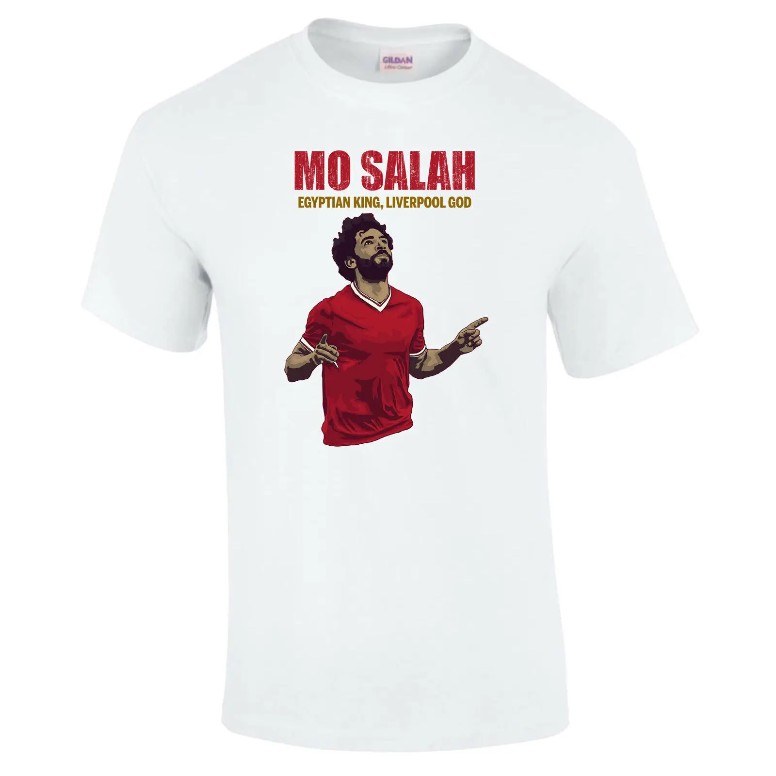 Mo Salah Египетский Король DTG Ливерпуль Бог произведение искусства сделано в