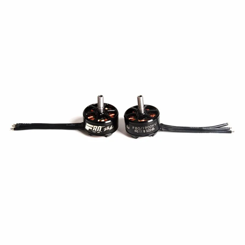 Высокое качество T-Двигатель F80 2408 1900kv 2200kv 2500kv бесщеточный Двигатель 2-6 S для 220 250
