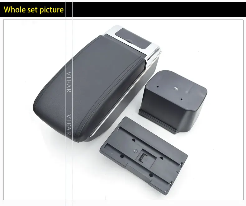 Vtear для Chevrolet Cruze 2011, аксессуары, подлокотник, кожаный подлокотник, usb ящик для хранения, автомобильный стиль, украшение автомобиля, интерьер шевроле круз
