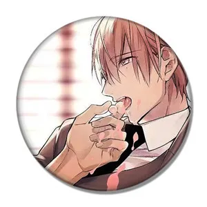 11 ZXFJXR fujoshi BL 10 Граф десять граф сладкий мальчик любовь Tadaomi Shirotani Kurose RIKU значок брошь yaoi вентилятор значок коллекция подарок - Окраска металла: 11