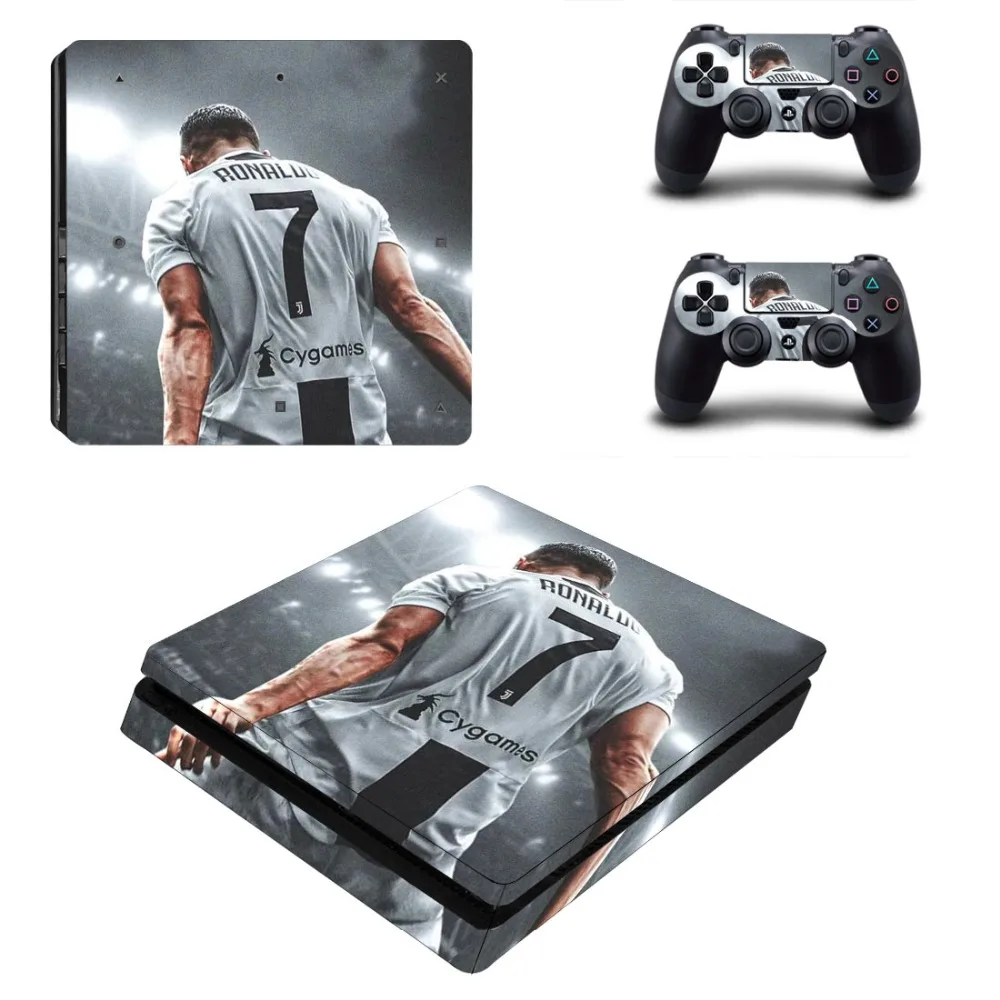 Наклейка для PS4 Slim Skin Виниловая наклейка консоли Playstation 4 и 2 контроллеров |