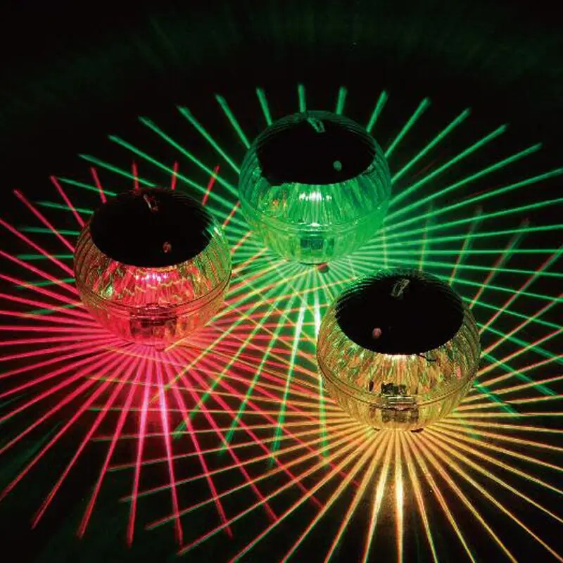 Плавающий подводный плавательный бассейн светодио дный диско вечерние