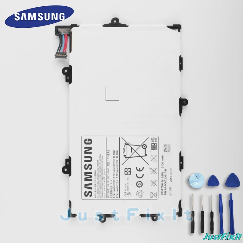 SP397281A 100% оригинальный планшетный аккумулятор для samsung Galaxy Tab 7 i815 P6800 P6810