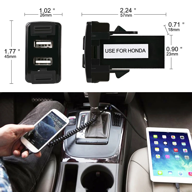 USB-розетка для автомобиля 2 1 А | Автомобили и мотоциклы