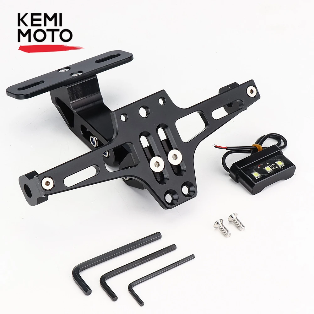 Motorcycle License Plate Fender Eliminator Signal Lights For YAMAHA MT 07 MT07 FZ07 Holder Bracket