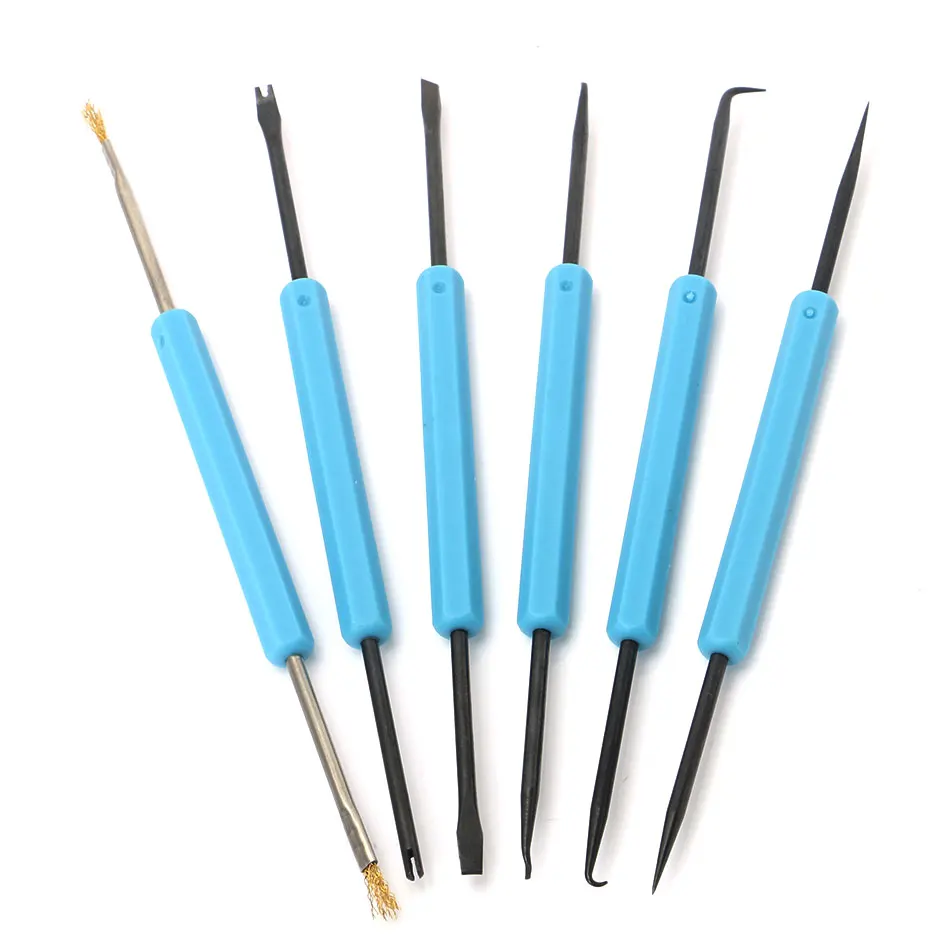 6 в 1 стальной паяльник BGA PCB набор инструментов для ремонта прецизионных