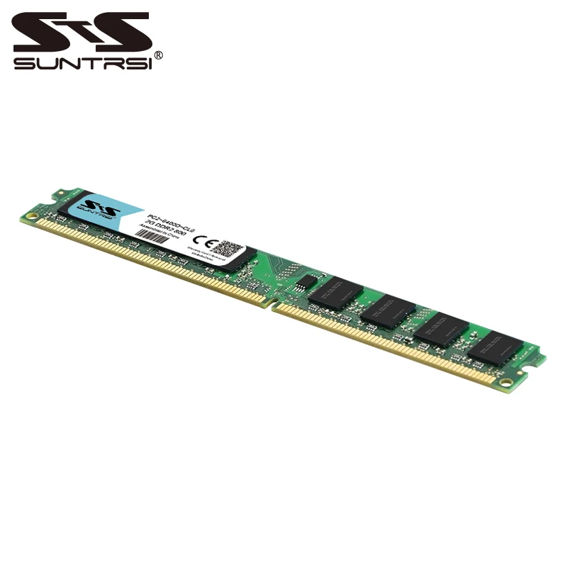 Suntrsi Ram 2 GB DDR2 настольная память DDR2 2 GB 800 MHz 667 MHz для настольного компьютера 1,8 V 240pin