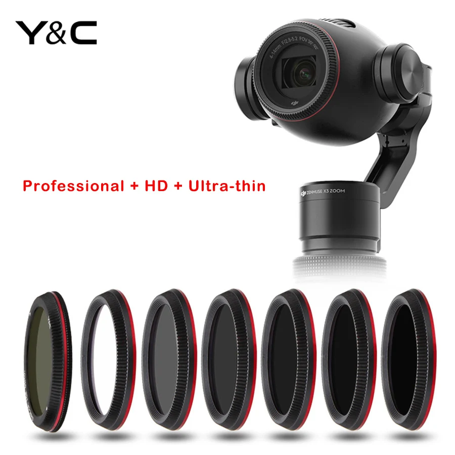 Фильтры DJI OSMO + HD MCUV CPL ND4 ND8 ND16 ND32 ND64 фильтр объектива для стабилизатор Подвеса |