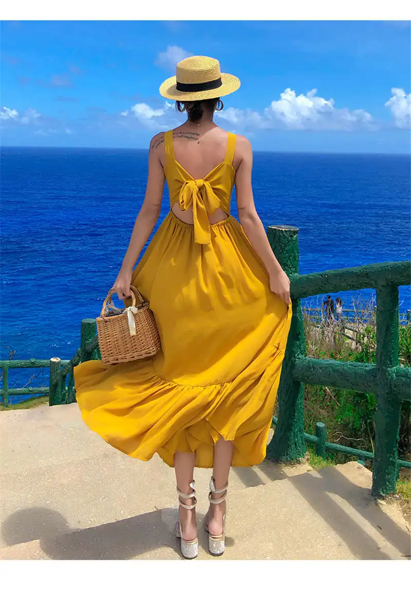 RUGOD новое летнее платье с высокой талией рыбий хвост платье vestidos verano тонкое женское платье с вырезом лодочкой