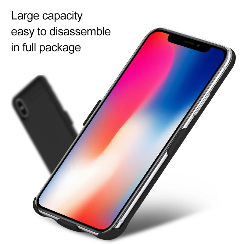 5200 мач чехлы для зарядки аккумуляторов iPhone X ультратонкий внешний резервный блок