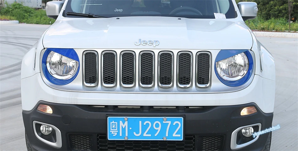 2 шт. передние фары для Jeep Renegade 2015 2016 2017 2018 2019 / ABS | Автомобили и мотоциклы
