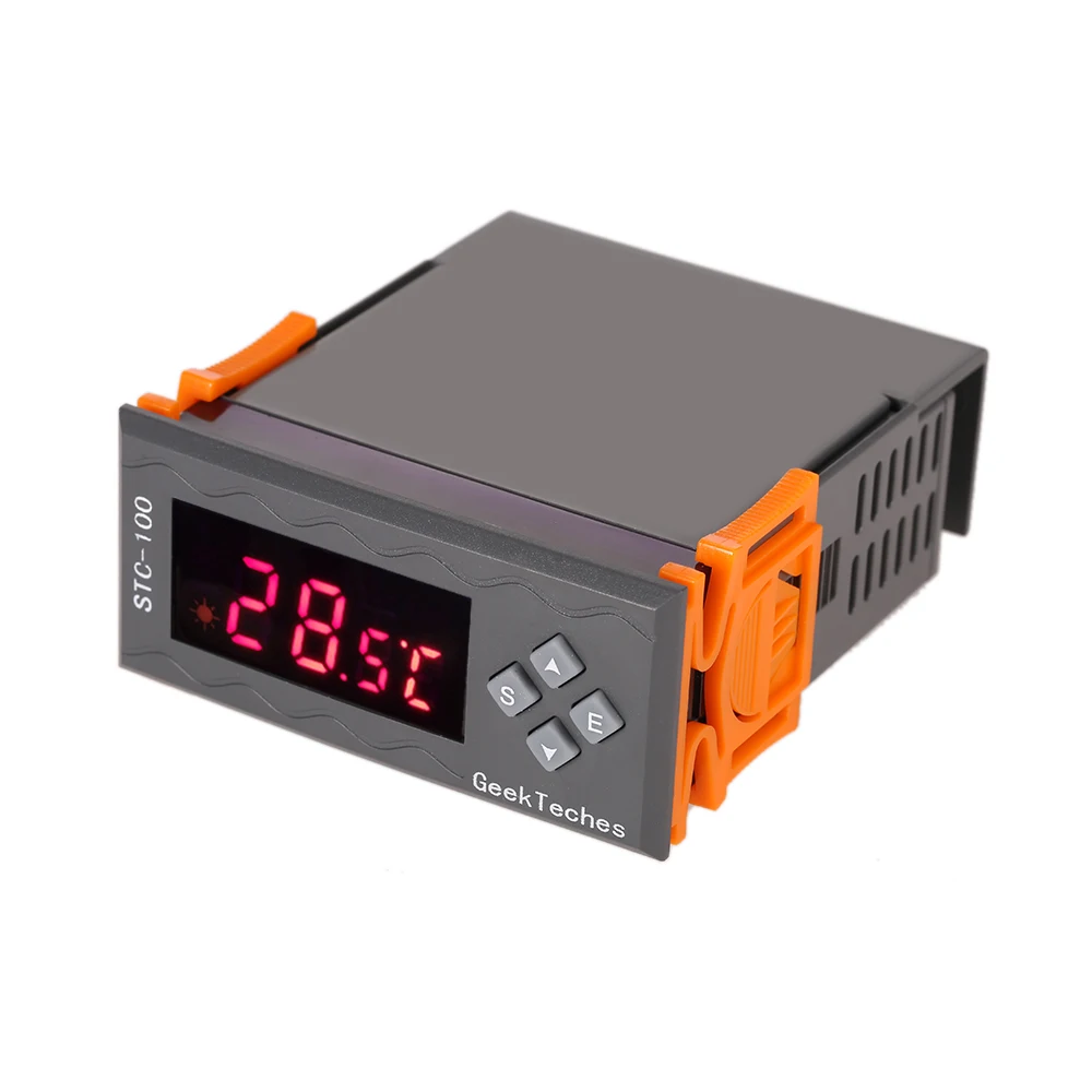 AC110 240V светодиодный цифровой Температура контроллер на все случаи жизни Thermostast 2