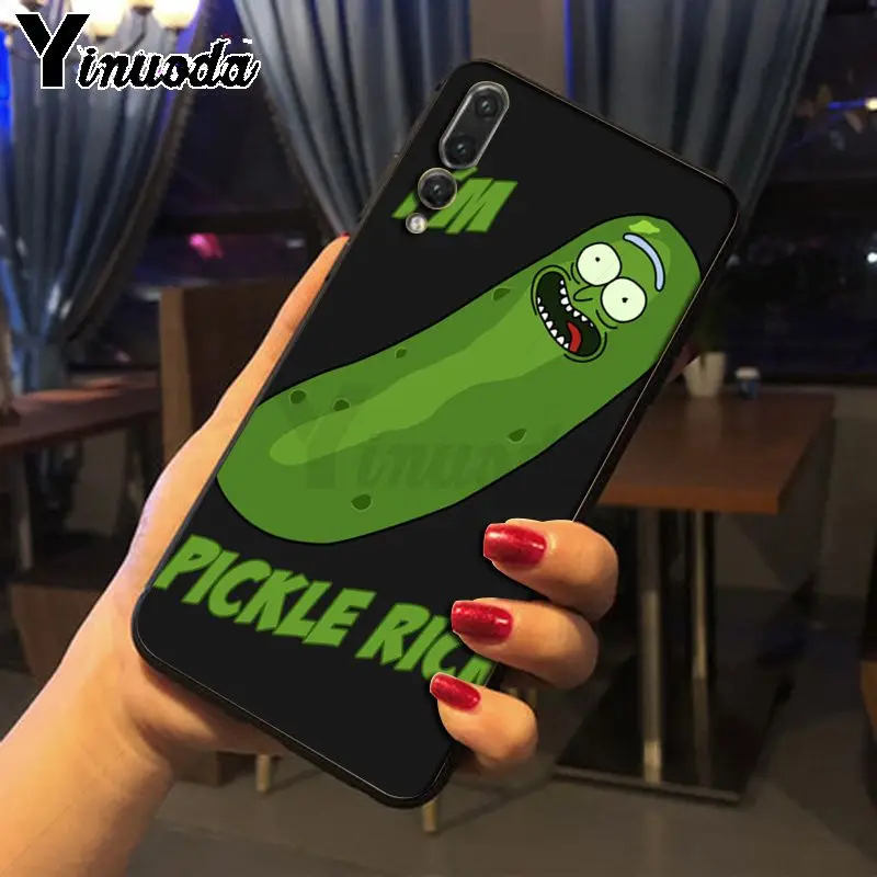 Чехол для телефона Yinuoda Rick and Morty Pickle Huawei nova 3i P20Lite P10 Plus Mate10Lite Mate20 P20 Pro honor 20 7a