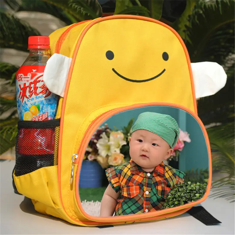 Bee школьный рюкзак для детей девочек мальчиков Медведь обезьяна сумки рекламы