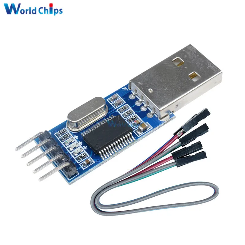 2 комплекта стандартный адаптер PL2303 с USB на RS232 TTL модуль платы загрузки PL2303HXA