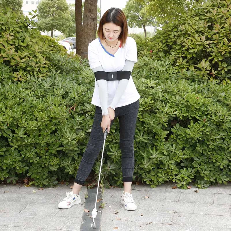 Гольф Гладкий поворотный тренировочный ремешок для рук гольфа Корректор осанки