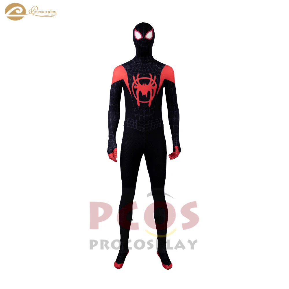 Человек паук: в костюм Человека паука из спандекса латексный Косплей cosyume Miles Morales