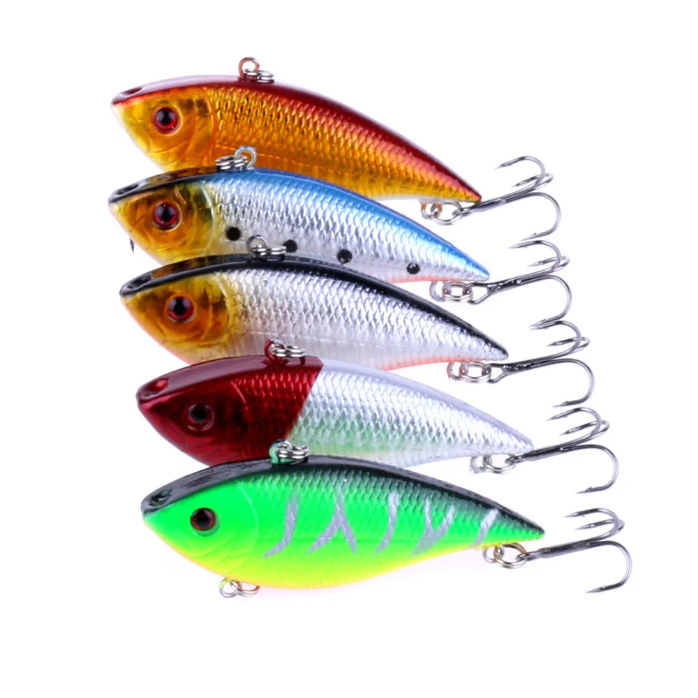 1 шт. 7 см 11 г жесткая Рыболовная Приманка VIB Rattlin крючок для рыбалки тонущий вибра