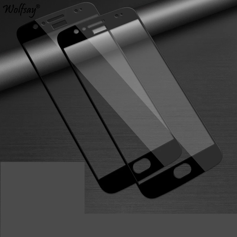 2.5D 9H полное покрытие из закаленного стекла для Motorola Moto G5S Защита экрана для Motorola Moto G5S Plus стекло Moto E5/Z/G5 Plus