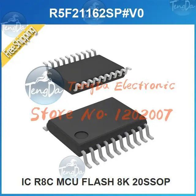 5 шт. / lot R5F21162SP # V0 IC R8C MCU вспышка 8 K 20 SSOP 21162 R5F21162 R5F21162S | Электронные компоненты и