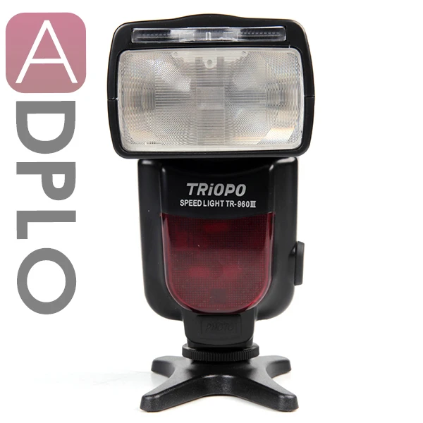 Беспроводная вспышка Triopo TR-960 III подходит для Canon 5D 700D/Nikon Df D800E/Olympus | Электроника