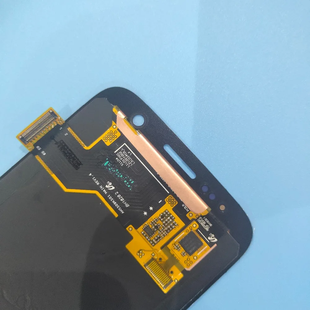 Активно-матричные осид, ЖК-дисплей для SAMSUNG Galaxy S7 G930 G930F ЖК-дисплей Дисплей Сенсорный экран для Сань Син S7 G930A G930F SM-G930F в сборе