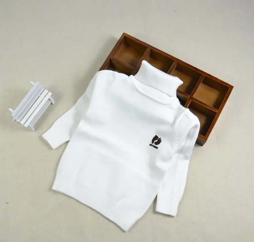 boys sweater Arfanny осень и зиму Детский свитер. Девушка игры с высоким воротником swueter