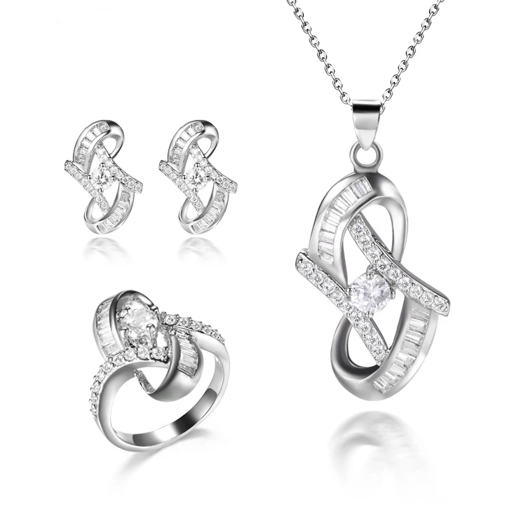 JE-0236 Jewelry sets Fashion moda takl conjunto establecer joyas joias bijouterie wholesaler Manufacturer 925 | Украшения и