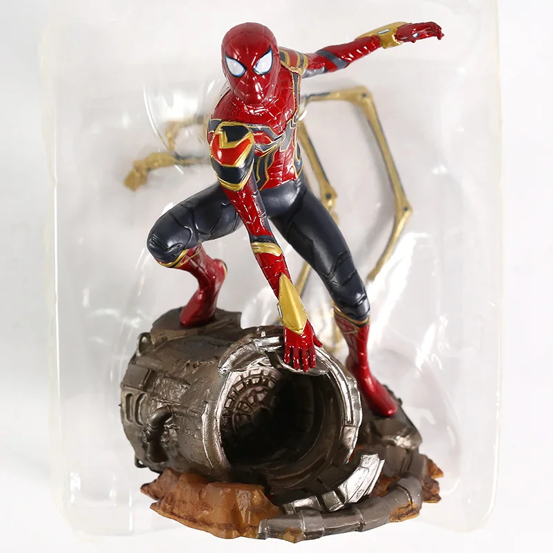 Iron Studio Marvel Мстители Железный человек-паук 1/10 масштаб Статуэтка из ПВХ фигурка Коллекционная модель игрушки - Цвет: no box