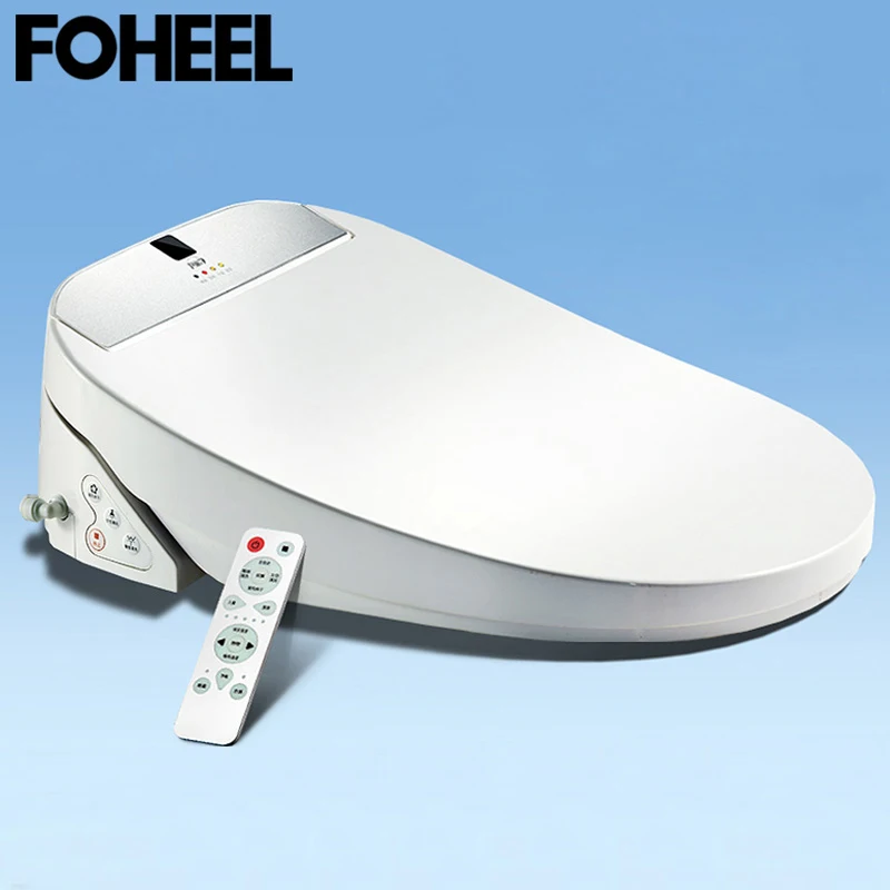 FOHEEL Новое умное сиденье для унитаза освещение со светодиодной подсветкой и