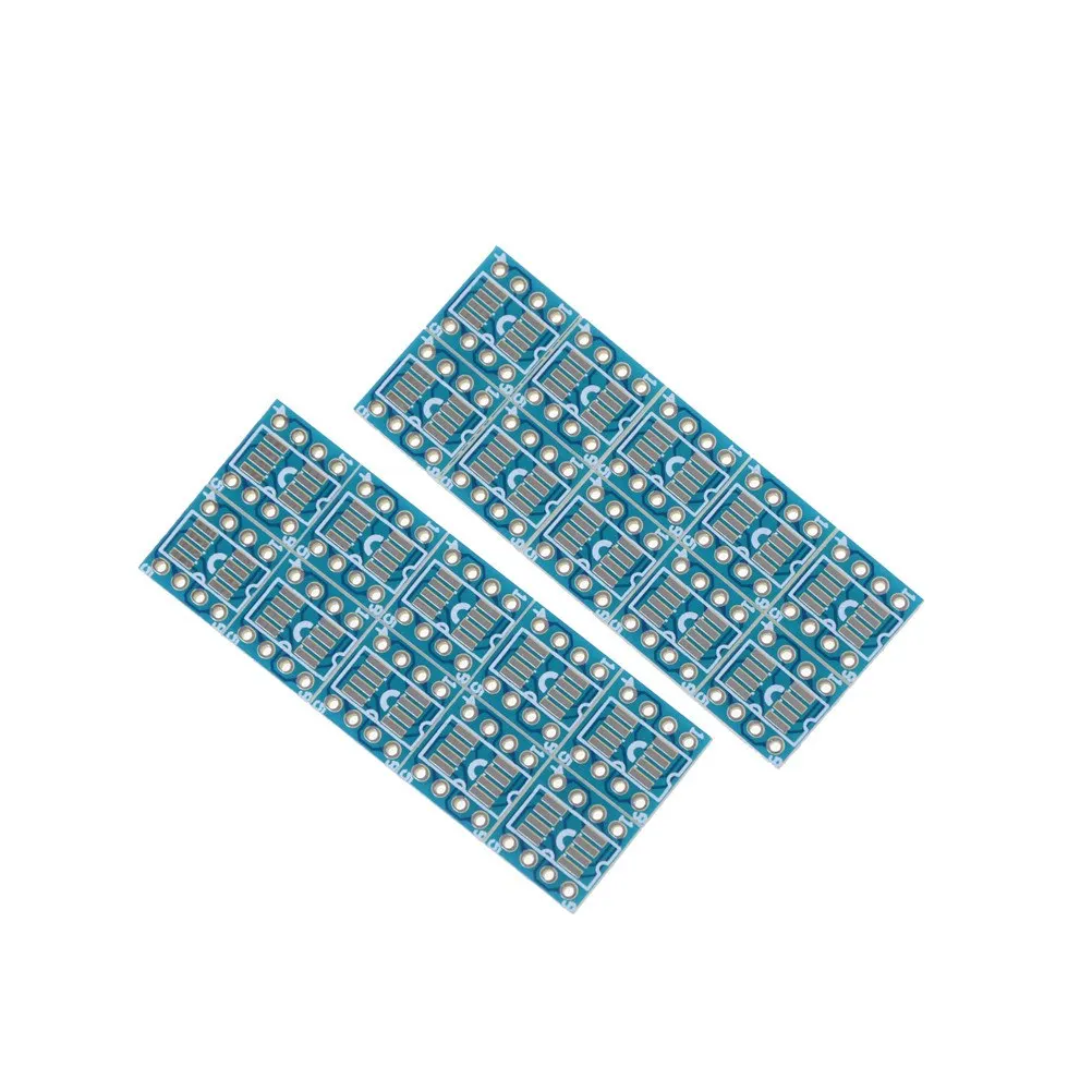 20X Высококачественная печатная плата в комплекте SOP8 SO8 SOIC8 TSSOP8 MSOP8 для адаптера DIP8