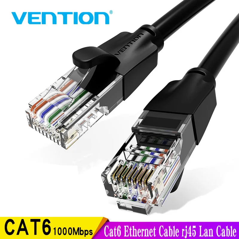 Ethernet кабель Vention Cat6 rj45 Lan CAT 6 сетевой Соединительный для ноутбука маршрутизатор ПК