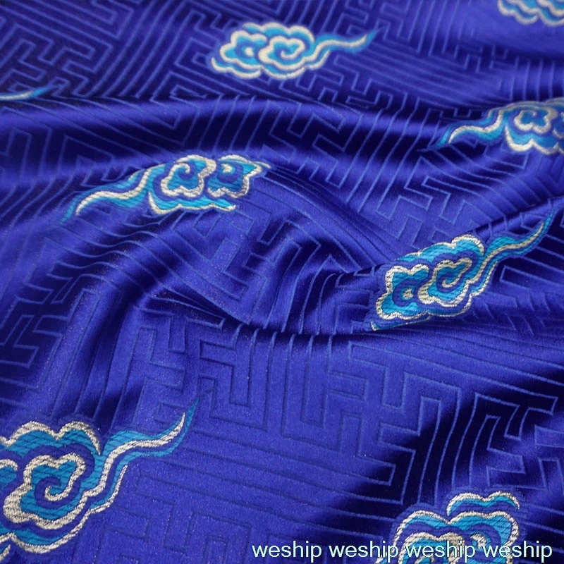 4 colors satin silk brocade cloth for DIY bag COSPLAY/Kimono/Mongolia clothing/cheongsam/Stage suit 1 order=1meter | Дом и сад