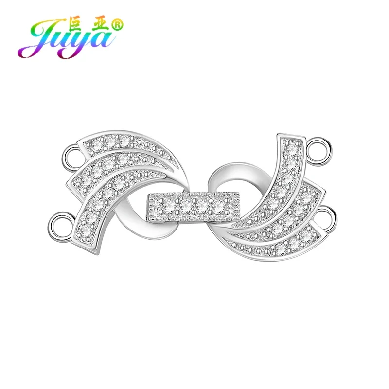 White Gold Аксессуары для ювелирных изделий DIY, аксессуары для браслетов из натурального камня, ожерелья с жемчугом, сделай сам - Цвет: White Gold