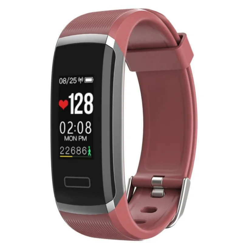 

GT101 Color Screen Wristband Heart Rate Monitoring Motion Tracking for Android / iPhone Smart Watch Band