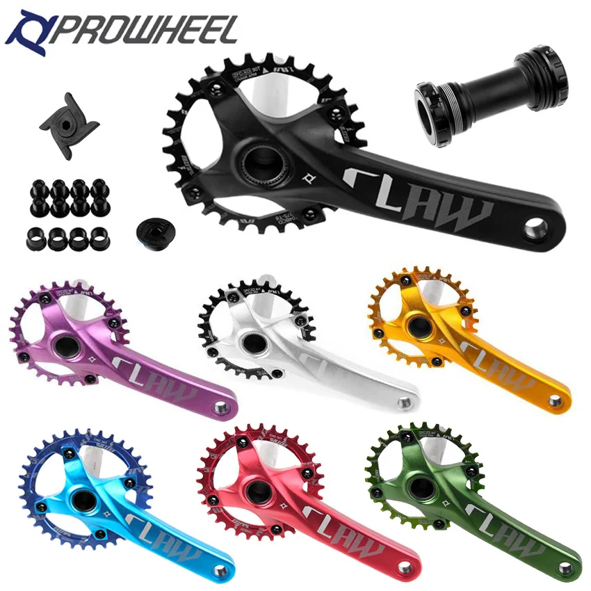 Шатунный костюм Prowheel для горного велосипеда 170/175 мм 30/32/34/36/38T круглая звездочка