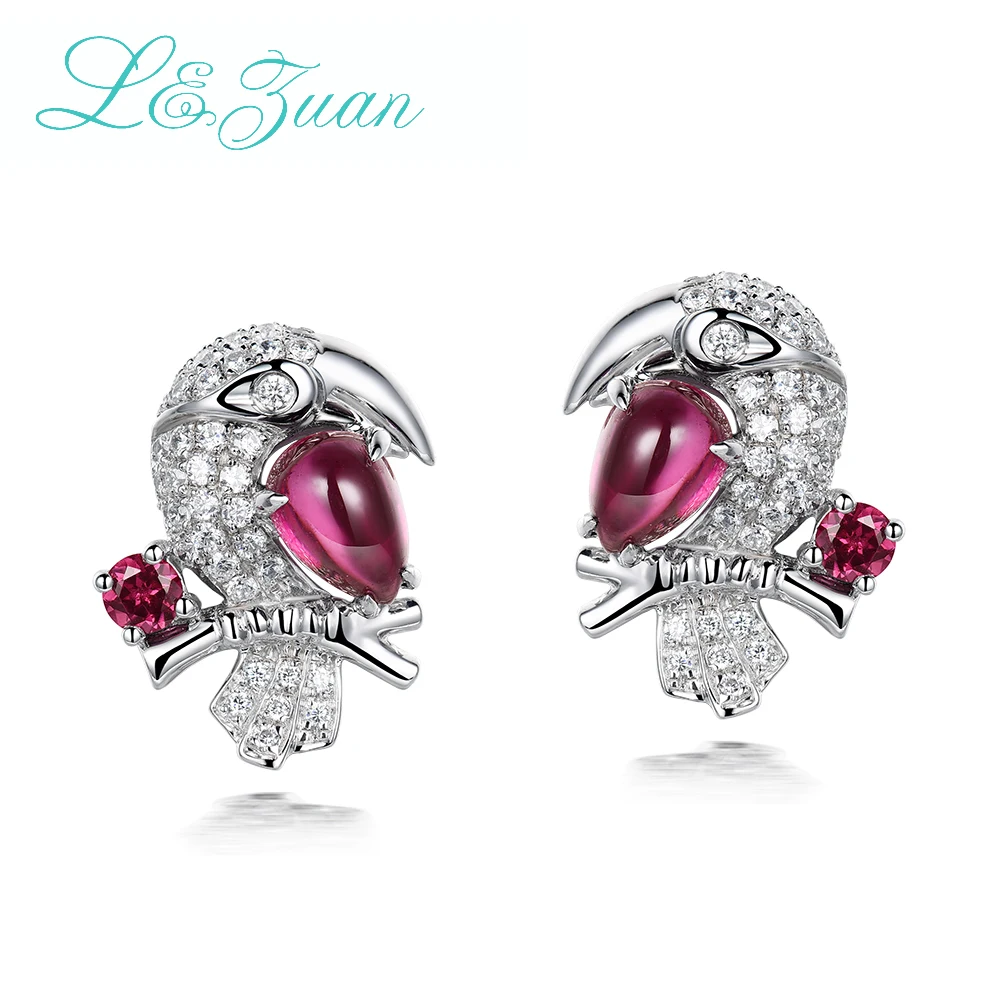 Женские серьги-гвоздики I &amp Zuan элегантные серьги из стерлингового серебра 925